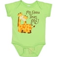 thumbnail image 3 of Inktastic My Nana Loves Me Boys or Girls Baby Bodysuit, 3 of 5