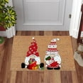 thumbnail image 3 of Felpudo De Bienvenida Navideño ANGGREK para Puerta tapete Antiincrustante de Gnomo Enano, 3 of 7