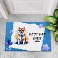 thumbnail image 4 of Happy Father's Day Best Akita Cool Dad Ever Doormat Inu Dog Lover Indoor Outdoor Welcome Mat - 12007, 4 of 5