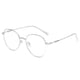 thumbnail image 5 of Gafas de miopía Retro irregulares rómbicas con espejo plano, montura de gafas antiluz azul para hombres y mujeres, 5 of 5