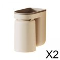 thumbnail image 1 of 2 Xcepillo De Dientes Estante Colgante Multifuncional Para El Hogar Baño Cocina Beige, 1 of 8