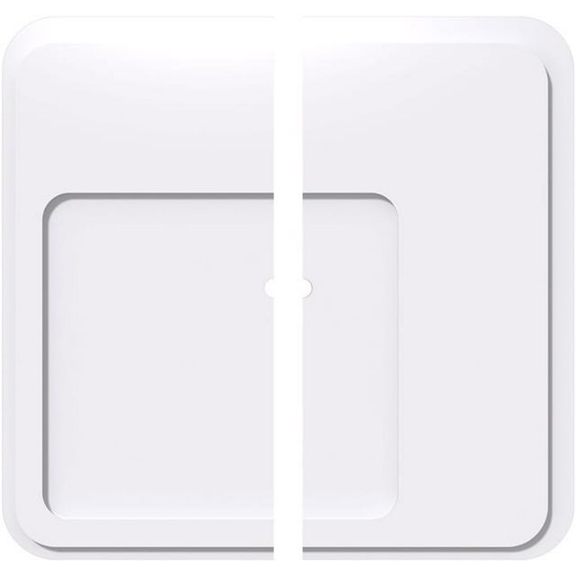 Ekena Millwork CMP28LN2-01000 28 in. OD x 1 in. ID Square Lucan Architectural Grade PVC Contemporary Ceiling Medallion - 2 Piece