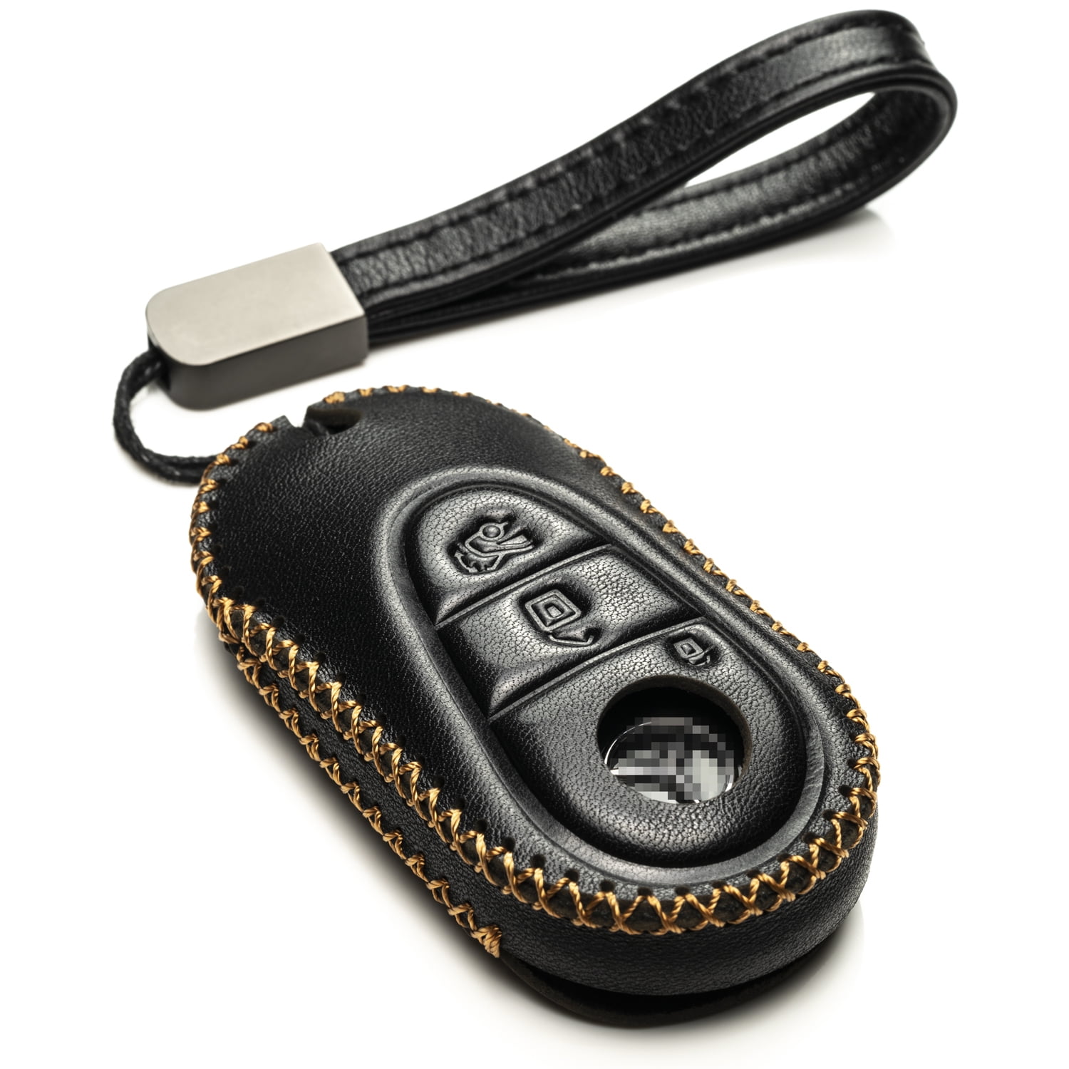 Vitodeco Genuine Leather Smart Key Fob Case Cover Protector