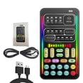 thumbnail image 1 of Handheld Microphone Voice Changer Mobile Phone Computer Sound Card Sounder Game Outdoor Karaoke Recording Sounder, 1 of 6