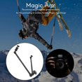 thumbnail image 5 of 20Inch Adjustable Articulating Friction Magic Arm with Hot Shoe Mount for LED Light DSLR Rig LCD Monitor, 5 of 5