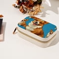 thumbnail image 7 of Corgi Velvet Portable Earring Organizer with Removable Compartment - Gift Jewelry Box/Jewelry Boxes - Jewelry Display, 7 of 7