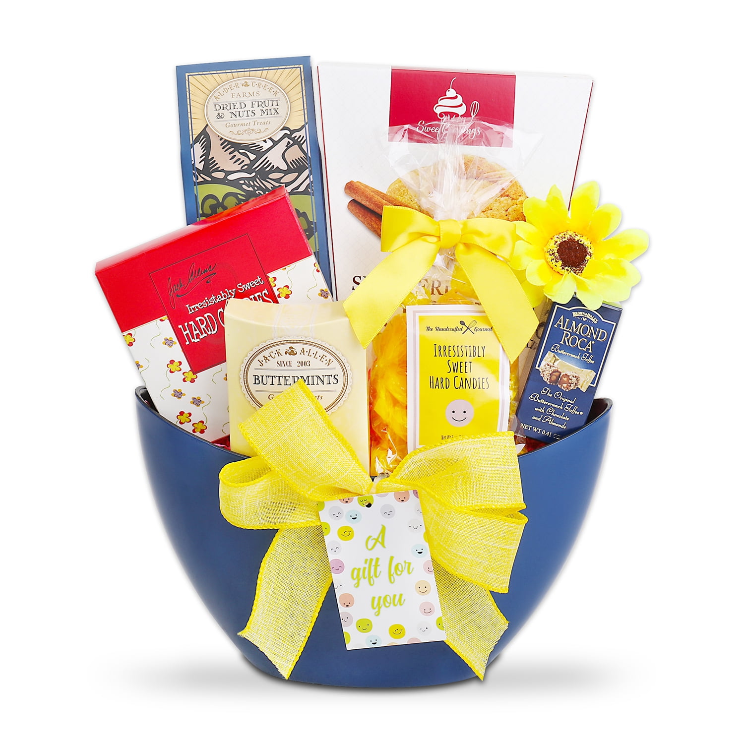 Alder Creek Gift Baskets All Smiles Gift Basket (7 Items)