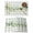 Green Gray, variant on Green Eucalyptus Leaves Placemats Set of 4, Black White Plaid Farmhouse Watercolor Placemats for Dining Table, Place Mats for Kitchen Tabletop, Waterproof Wipeable Dining Table Mats Set