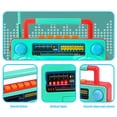 thumbnail image 4 of Eespoir Children And Infants Antique Radio Music, Vintage Style Music Player, Retro Sound Toy, for Early Learning, Nursery Playroom, Toddler Education, Imaginative Play, 4 of 6