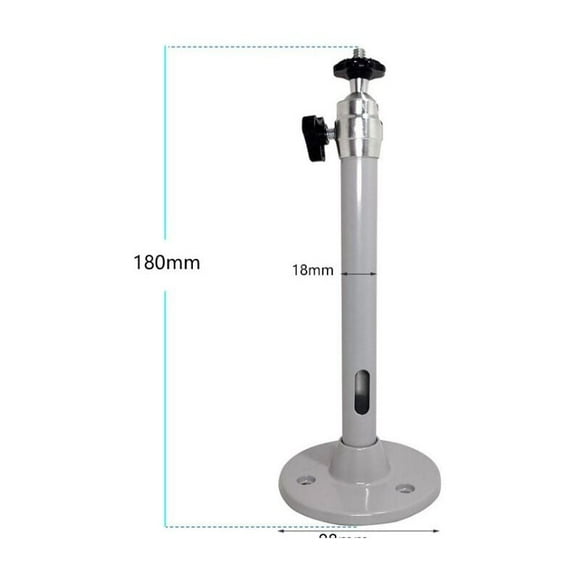 1PCS Projector Ceiling Mount Universal Projector Bracket for Projector Mini Projector Support 90° 360° Rotation Ceiling Wall Mount Aluminum