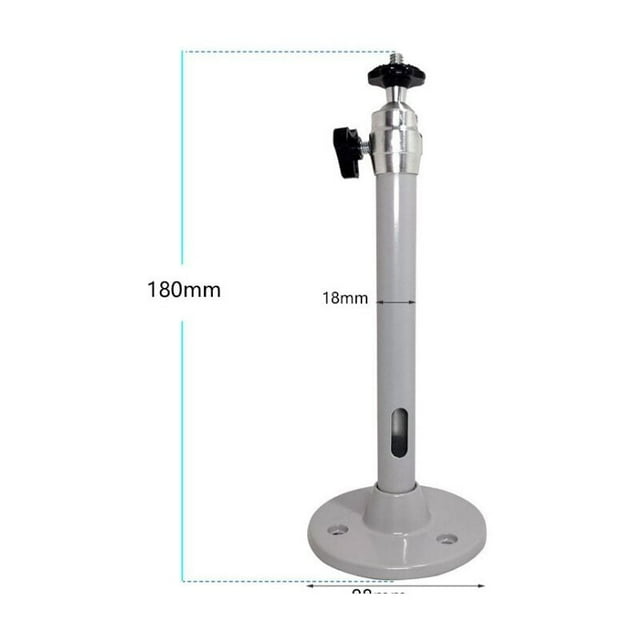 1PCS Support de Plafond pour Projecteur Support Universel pour Projecteur Mini Support de Projecteur Rotation 90° 360° Support Mural en Aluminium
