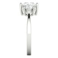 thumbnail image 3 of Three-Stone Engagement Ring for Women - 2.32ct Simulated Diamond in 14K White Gold Promise Ring, 3 of 6