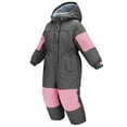 thumbnail image 5 of XIMIN Snow Suit for Girls One Piece Snowsuit Waterproof Insulated Waterproof Winter Overalls Snowboarding Ski Suits Coats Jumpsuits Outdoor Snowsuit, 5 of 8