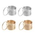 thumbnail image 1 of 40pcs Anillos de Anillos Macramé para Proyectos de Trabajo Manual Sunnimix Anillo de hierro aro de hierro macramé, 1 of 8
