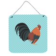 thumbnail image 1 of "Treasures Blue Dutch Bantam Check Metal Print, 6"" H x 6"" W" Caroline's Treasures BB8010DS66, 1 of 1