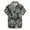 K-Multicolor, variant on ZQUUVOU Men's Hawaiian Print Short Sleeve Shirts Resort Casual Outfits For Travel Or Family Vacation Collar Summer Beach Shirts J-Multicolor