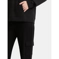 thumbnail image 2 of Time and Tru Women's Waffle Hoodie and Pants Set, 2-Piece, Size S-XXXL, 2 of 3