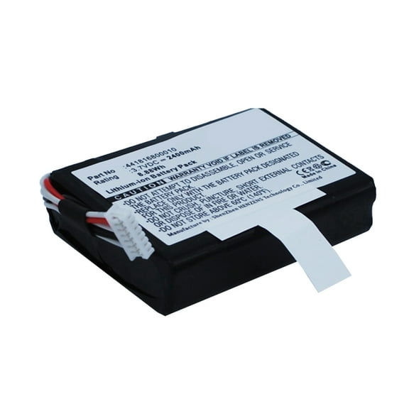 Batteries N Accessories BNA-WB-L1237 Barcode Scanner Battery - Li-Ion, 3.7V, 2400 mAh, Ultra High Capacity Battery - Replacement for Getac 441816800010 Battery