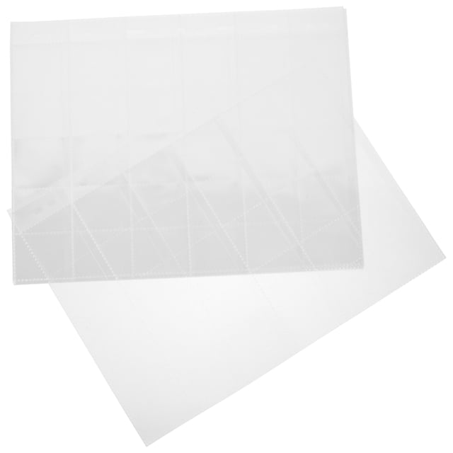MERRYHAPY Insertos Para Álbum De Sellos Y Monedas Transparente Con Duradero Y Fácil Visualización