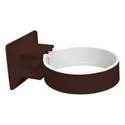 Classic 2.5 in. Brown Vinyl Downspout Bracket