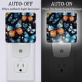 thumbnail image 2 of Butterflies LED Square Night Lights - Elegant and Energy Efficient Lighting Solutions for Every Room - for Bedrooms, Bathrooms, and Hallways, 2 of 6