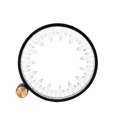 thumbnail image 1 of Almencla LED Bedside Lamp NightStand Light Comapact Housewarmging Gift Metal Circle Rings B, 1 of 8