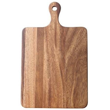 

Solid Wood Double-Sided Cutting Board Wood Cutting Board Wooden Handle Pizza Board Tray Cutting Board