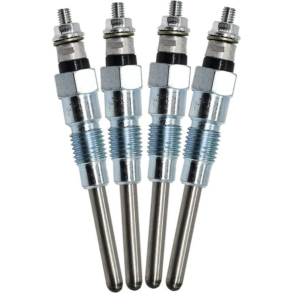 4PCS Glow Plugs 6655233 19077-65510 Compatible with Kubota V2203 Engine Bobcat Skid Steer Loader S150 S175 S185 S160 Track Loader T90 19077-65513 19077-65512