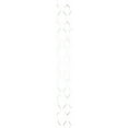 thumbnail image 2 of Ekena Millwork 47"H x 3/4"T Wabash PVC Adjustable Decorative Slat Wall Panel Kit, Unfinished (contains 23 Slats + 1 Straight Edge Starter Slat), 2 of 15