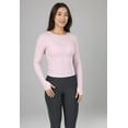 thumbnail image 7 of Avia Women's Reversible Wrap Top with Long Sleeves, Sizes XS-XXXL, 7 of 7