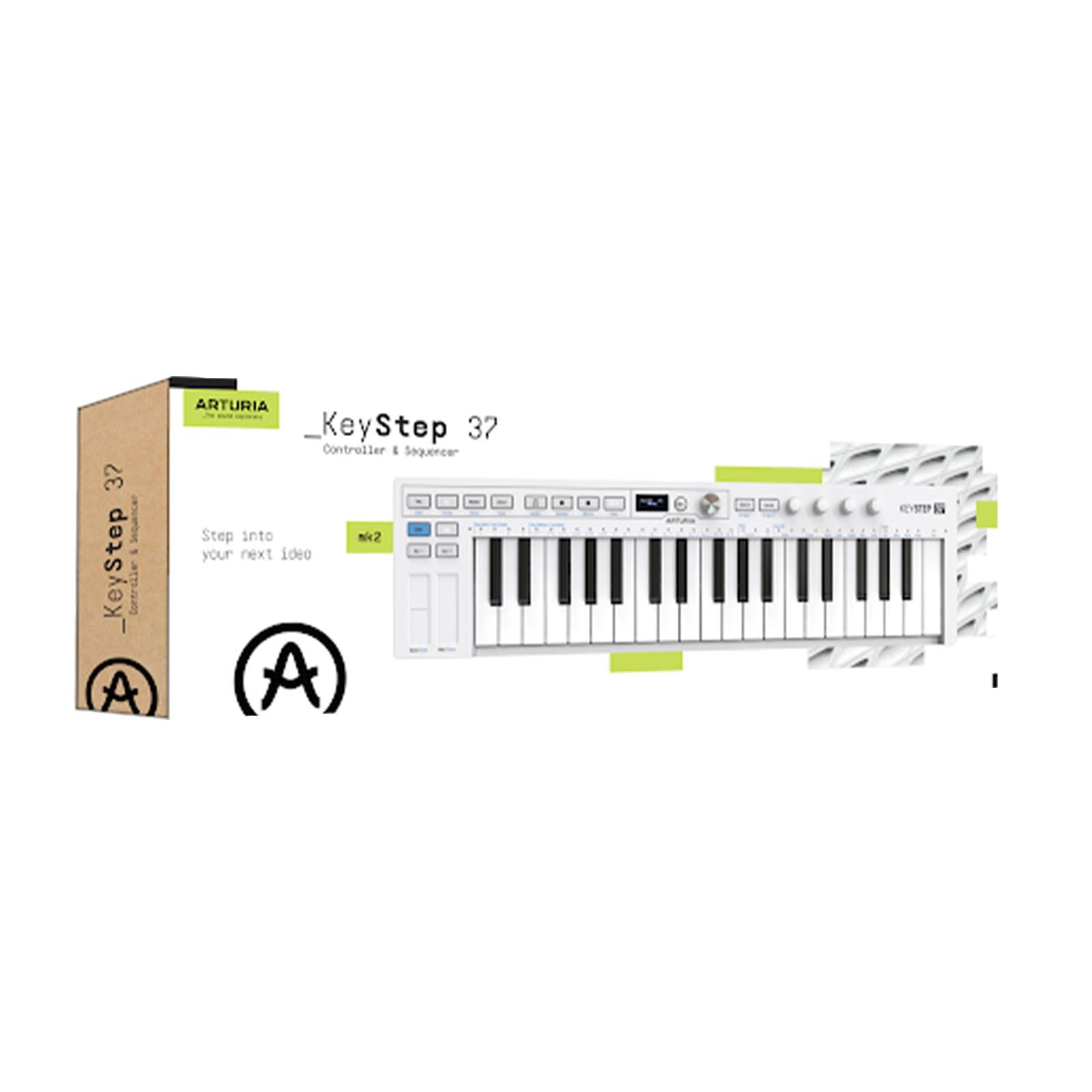 Arturia KeyStep 37 mk2 Compact Keyboard Controller & Sequencer