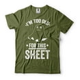 thumbnail image 4 of I'm Too Old For This Sheet Shirt Cute Ghost Shirt Funny Halloween Tee Mens Womens Halloween Costume (Large Navy Blue), 4 of 6
