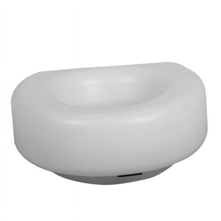 Bothyi Portable Raised Toilet Seat Riser, Raised Toilet Seat Cushion, Comfortable Cushioned Seat for Disabled, Handicapped, Adults