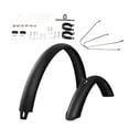 thumbnail image 5 of Dualoai Mountain Bike Mud Guards Matte Black with Mount Hardware against Splashing Water 27.5 In Brace, 5 of 9