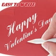 thumbnail image 3 of FRCOLOR 40Pcs Valentine Heart Shaped Cards Red Thick Paper for Craft Projects and Romantic Celebration, 3 of 6