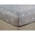 thumbnail image 4 of Chezmoi Collection 4-Piece Kids/Teens Sports Sheet Set - Soft Microfiber Gray White Baseball, Full Size, 4 of 4