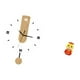 thumbnail image 5 of Reloj De Pared Con Números Romanos Acrílicos, Adorno Colgante Silencioso Para El Hogar, Sala De Estar O Baño, Con Estatua De Serpiente Del Año Nuevo Chino 2025. Figura Decorativa Feng Shui, 5 of 8