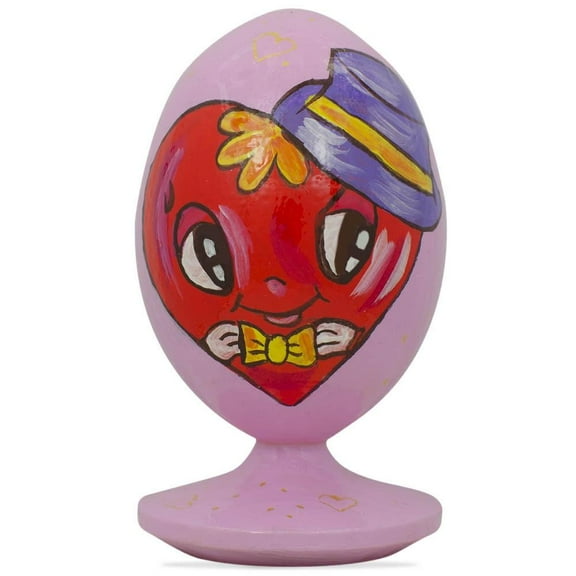 Mr. Love Heart Happy Mother's Day Wooden Figurine