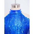 thumbnail image 5 of Haitryli Kids Girls Long Sleeve Sequins Ballet Jazz Hip Hop  Dance Crop Top Tassel Finger Holes Gymnastics Tee Shirt Blouse Royal Blue 8, 5 of 7