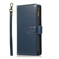 thumbnail image 6 of Allytechgroup Wallet Case for Samsung Galaxy S25 Ultra, Zipper Clutch Phone Case with Card Slots, Cash Pocket, Wrist Strap, Kickstand Stand Function, Magnetic Closure Flip Cover,Blue, 6 of 7