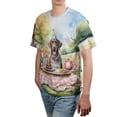thumbnail image 4 of Happy Mother's Day German Shorthaired Pointer with Sweets and Flowers at a Picnic All Over Print 3D Shirt Unisex Merch GSP Lover Dog Gift - 13005, 4 of 6