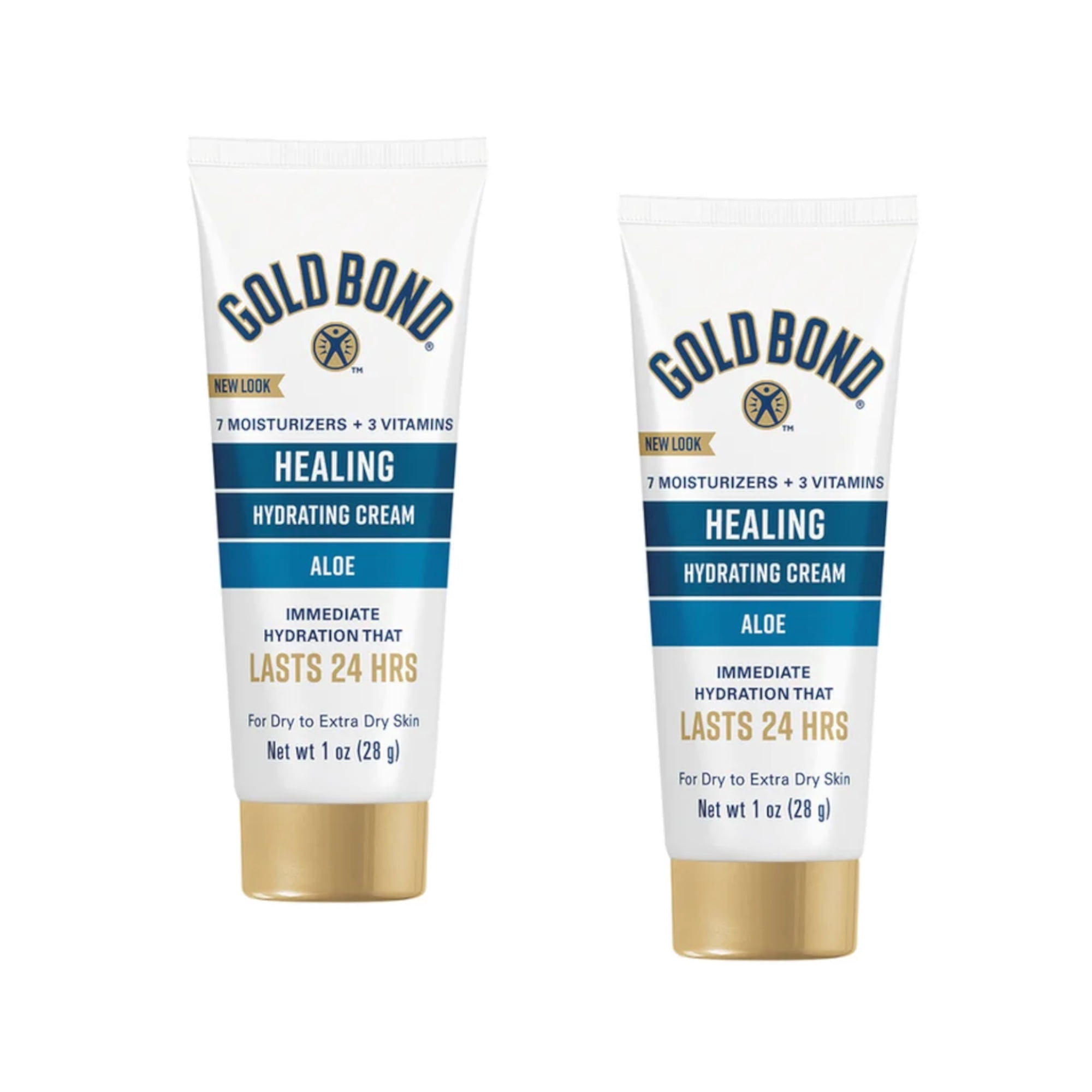 2 Pack Gold Bond Ultimate Ultimate Healing Lotion Aloe 1oz Each