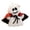 #3, variant on Aoznliie Halloween Plush Toy, Embroidered Ghost Soft Toy with Hanging Loop, 17.7 inch Cute Stuffed Toy for Party Gift, White