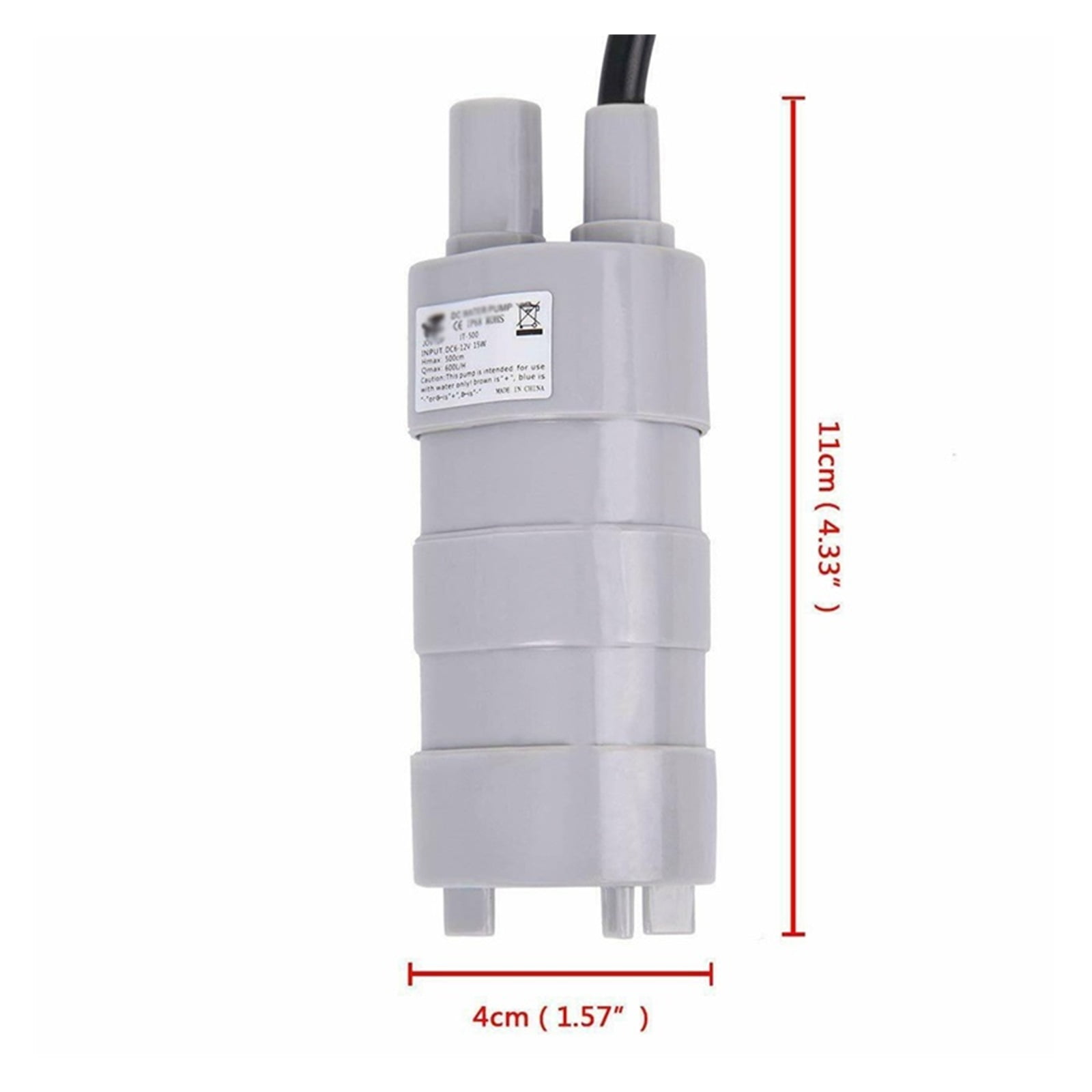 12V 15W Dc Submersible Pump Micro Hvdc Pump High Lift Pump Rv Accessories for Rv Solar Fountain Aquarium Fish Tank ,RV Universal Fit