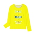 thumbnail image 4 of Blouse à Manches Longues pour Filles avec Mélange de Polyester Doux pour Tenue Décontractée Ou Habillée, 3-4 Ans, 4 of 5