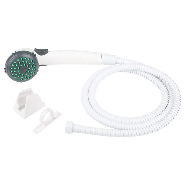 RV Single Function Shower Wand & Hose Kit White