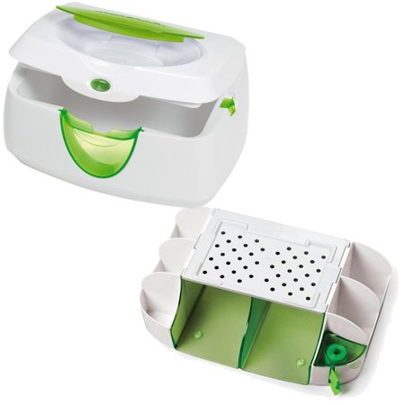 Munchkin Diaper Duty Organizer with Warm Glow Wipe Warmer