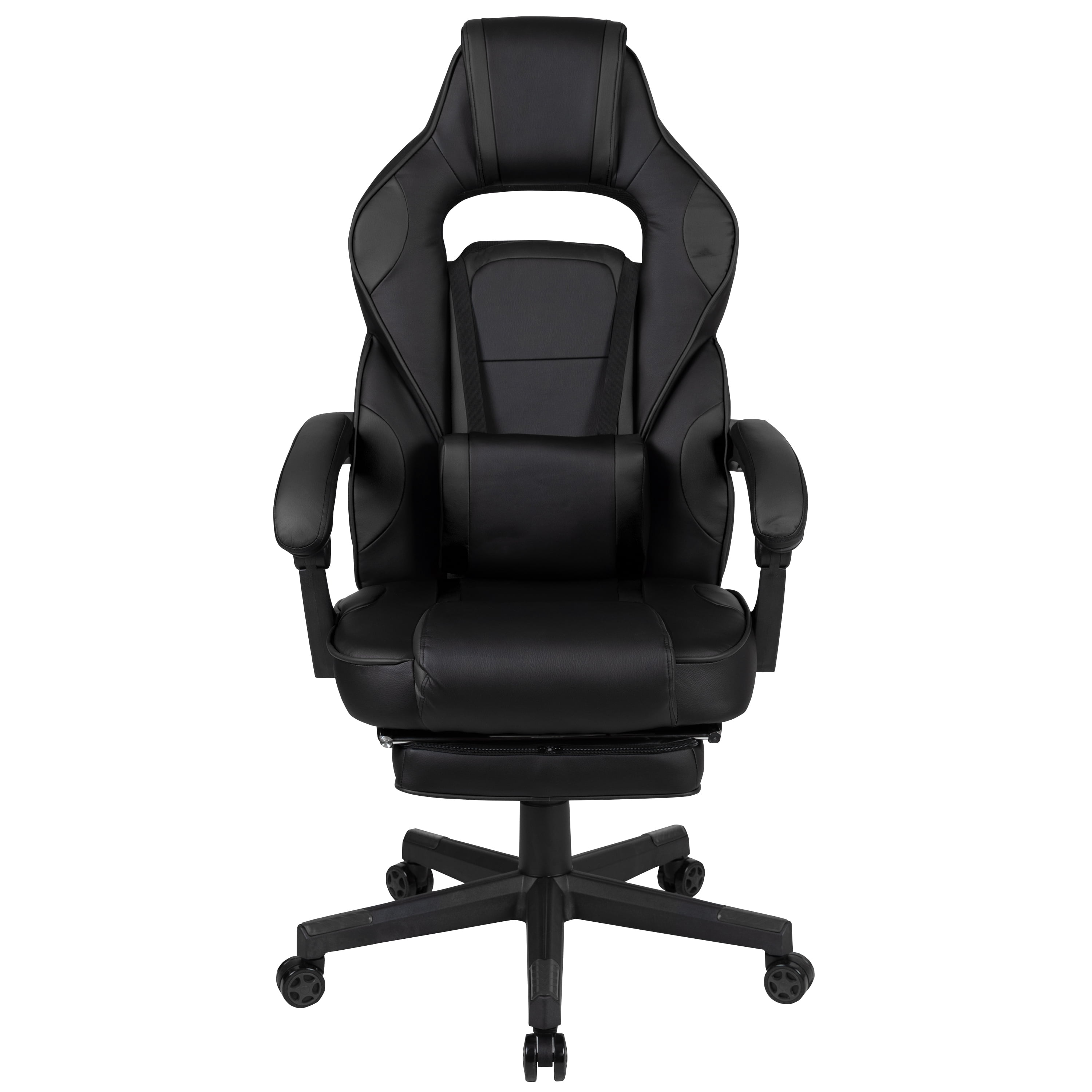 Blackarc Zulu Gaming Desk And Chair Set, Ergonomic Gaming Chair With Usb  Massage, Slide-out Footrest, And Detachable Headrest Pillow : Target