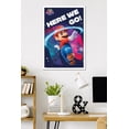 thumbnail image 2 of Nintendo The Super Mario Galaxy Movie (2026) - Mario Here We Go! Wall Poster, 22.375" x 34" Framed, 2 of 5