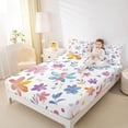 thumbnail image 4 of Feelyou Dreamy Fairy Elf Bed Sheets, Kawaii Flower Floral King Sheets, Cute Princess Style Sheet Set, Luxury Bedroom Decor, 4pcs, 4 of 7